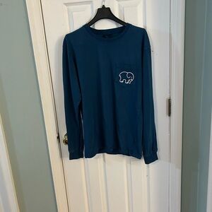 Ivory Ella floral elephant long sleeve shirt